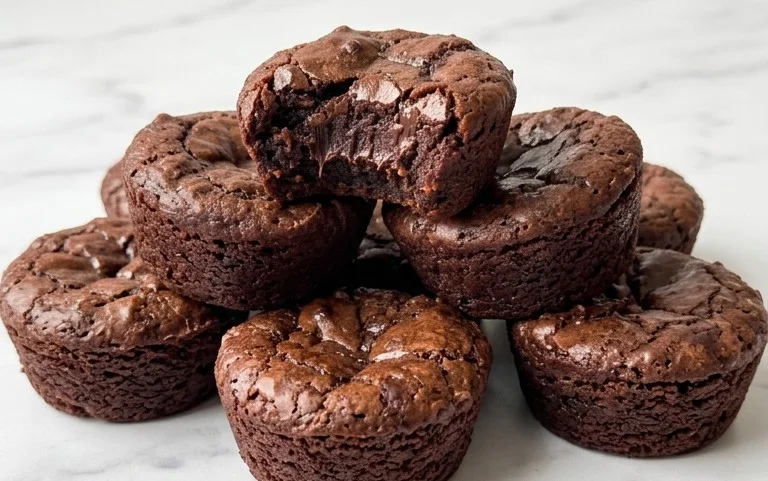 Chocolate Black Bean Brownie Bites